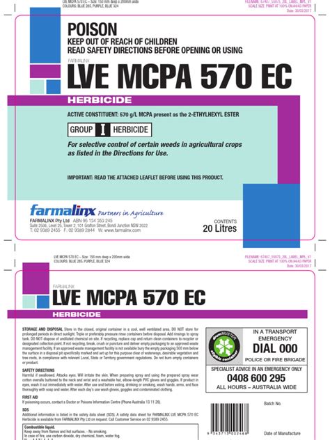 mcpa 570 label